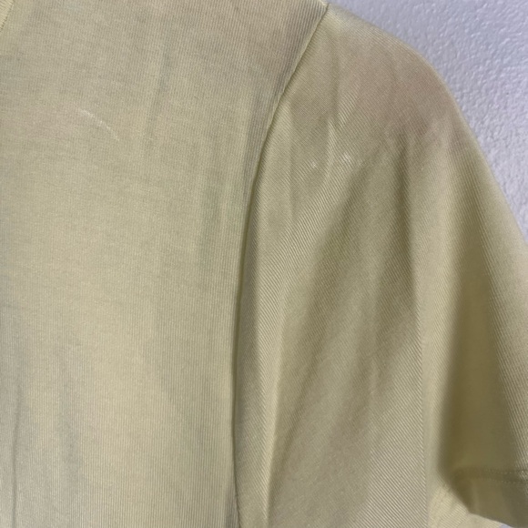 Wilfred green Yellow Women's Crop Top Short sleeve Size large - Picture 3 of 7